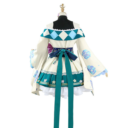 Anime Virtual YouTuber Nijisanji LazuLight January 2022 Finana Ryugu Cosplay Costume