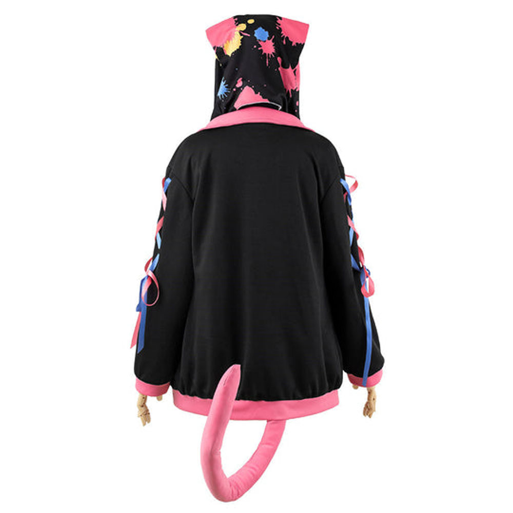 Anime Virtual YouTuber Nekota Tsuna Cosplay Costume Wig