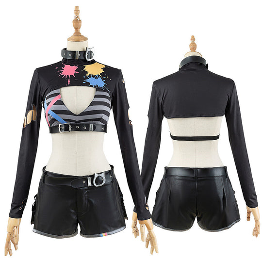 Anime Virtual YouTuber Nekota Tsuna Cosplay Costume Wig