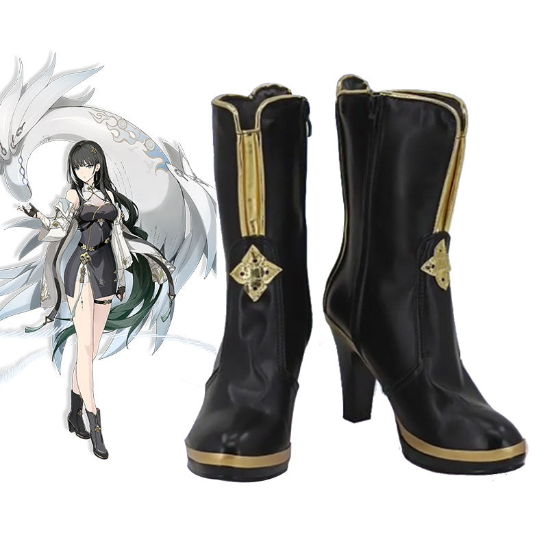  Wuthering Waves Baizhi Cosplay Shoes
