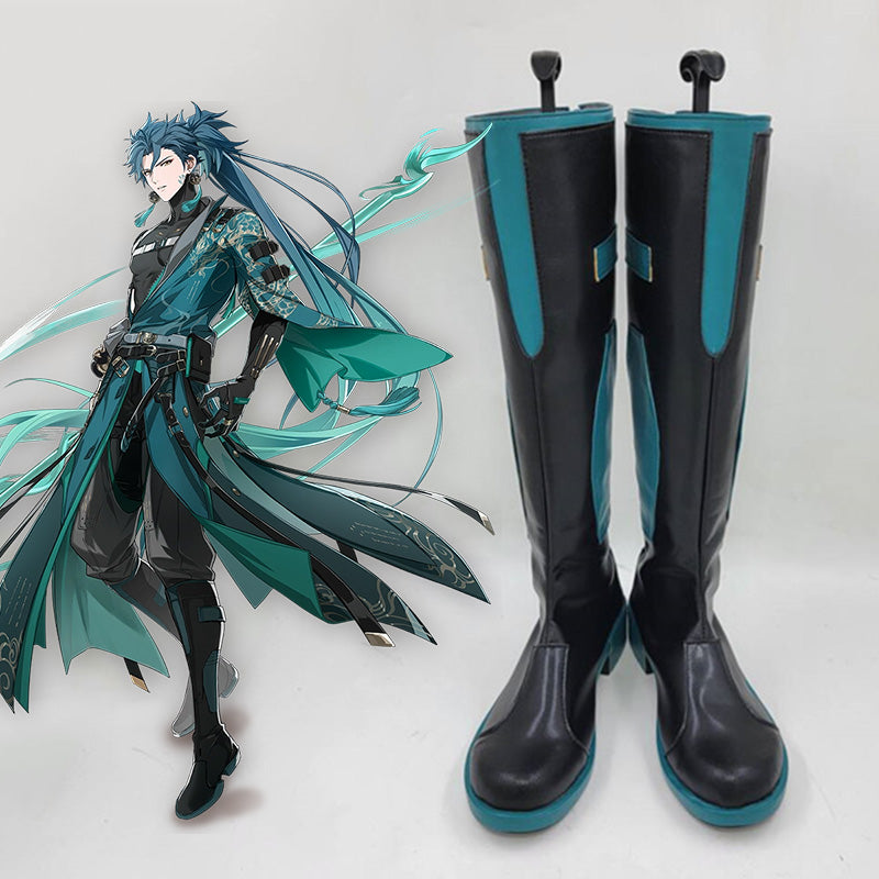  Wuthering Waves Jiyan Shoes Cosplay Boots