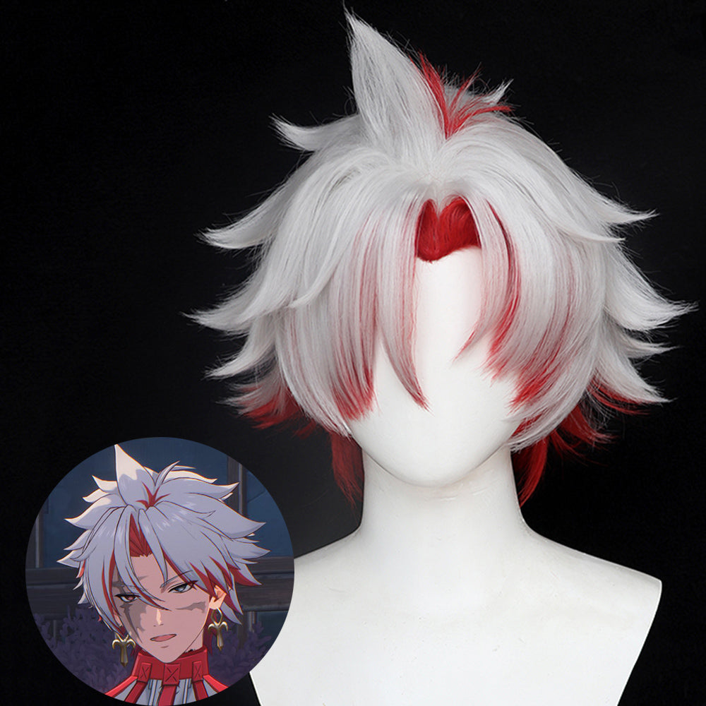 Wuthering Waves Shanghen Scar Cosplay Wig