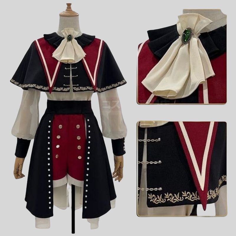 Dream Ave Mujica Wakaba Mutsumi Mortis Cosplay Costume Shirt Skirt Shorts Hat Daily Wear Cos