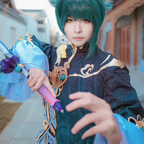 Game Genshin Impact Xingqiu Cosplay Costumes