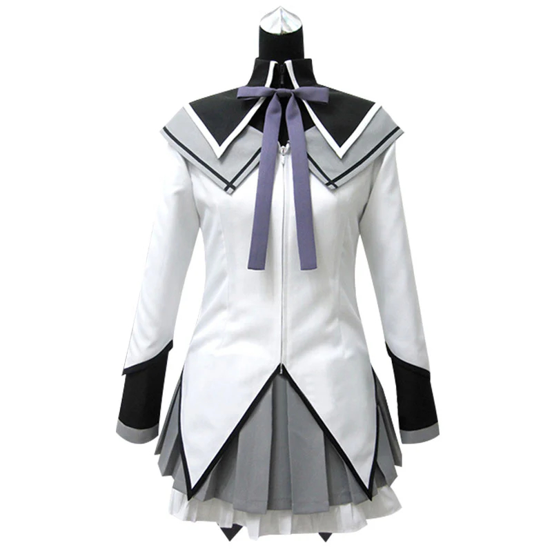 Puella Magi Madoka Magica Homura Akemi Cosplay Costume 