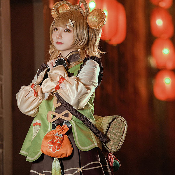 Genshin Impact Halloween Yaoyao Cosplay Costume