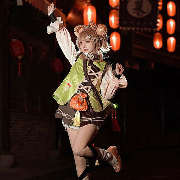Genshin Impact Halloween Yaoyao Cosplay Costume
