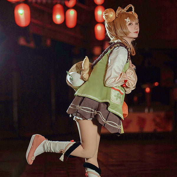 Genshin Impact Halloween Yaoyao Cosplay Costume