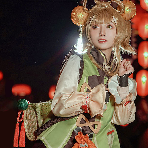 Genshin Impact Halloween Yaoyao Cosplay Costume