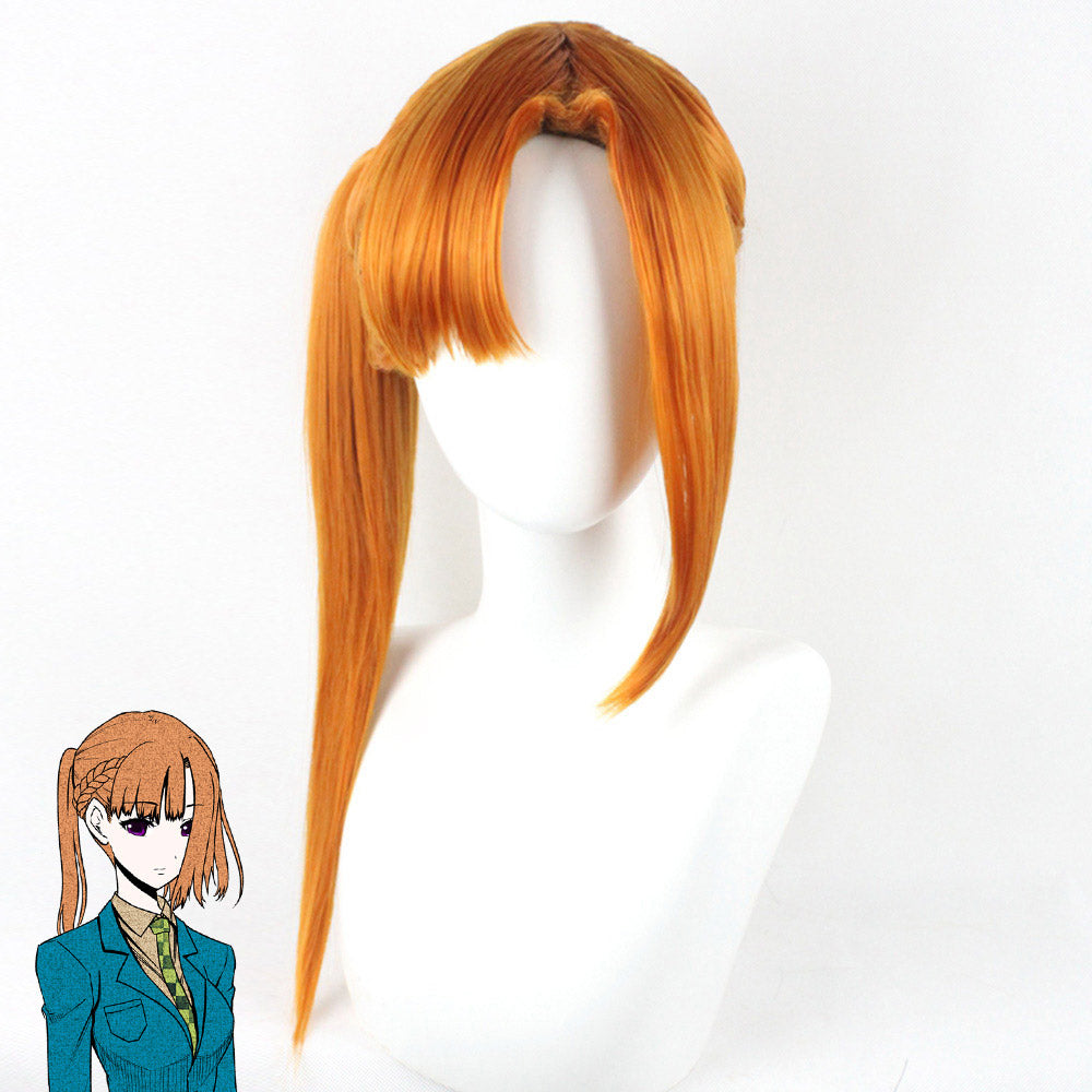 Kimi Ga Shine Your Turn To Die Sara Chidouin Orange Cosplay Wig