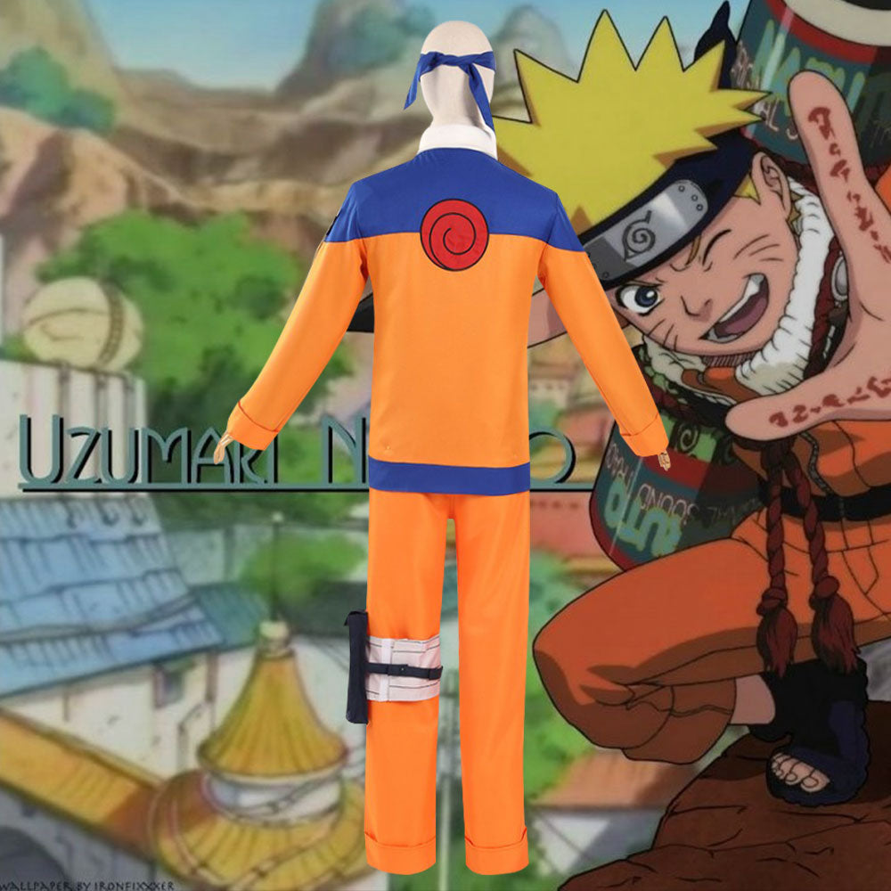 Young Uzumaki Naruto from Naruto Halloween Cosplay Costume