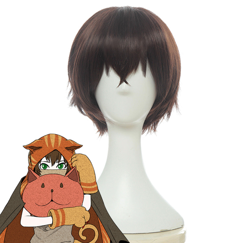 Your Turn to Die Gin Ibushi Brown Cosplay Wig