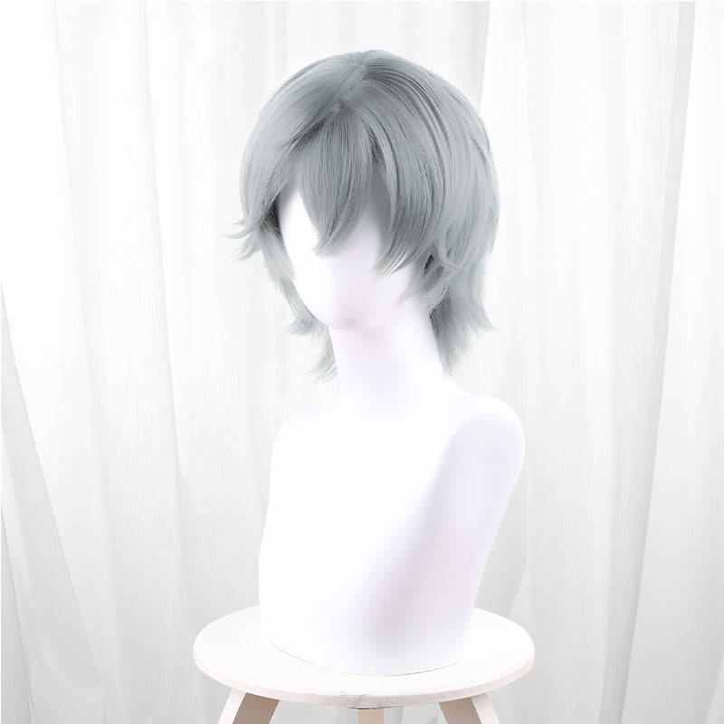  Zenless Zone Zero Wise Light Gray Cosplay Wig