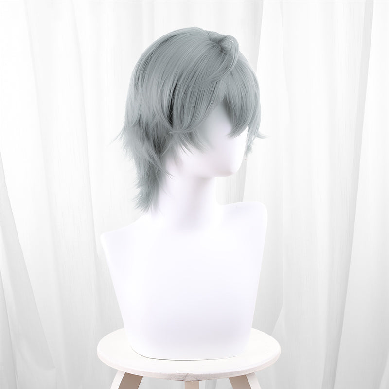  Zenless Zone Zero Wise Light Gray Cosplay Wig