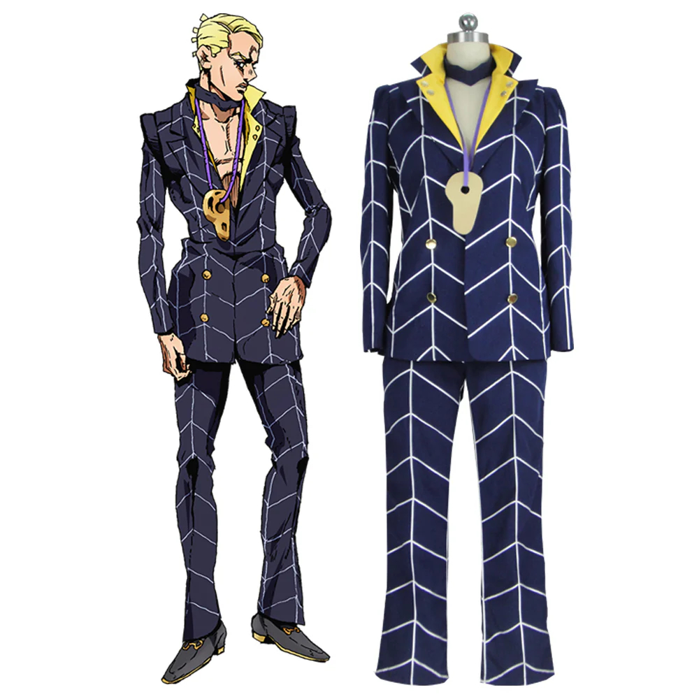JoJo's Bizarre Adventure: Vento Aureo Golden Wind Prosciutto Cosplay Costume