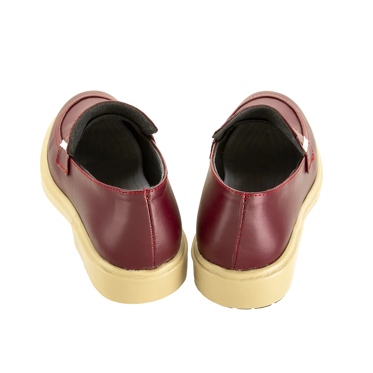 Ace Attorney Gyakuten Saiban Ema Skye Brown Cosplay Shoes