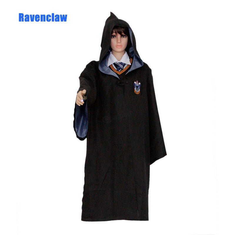 Movie Harry Potter Gryffindor and The Four Houses of Hogwarts Cosplay Magic Robe