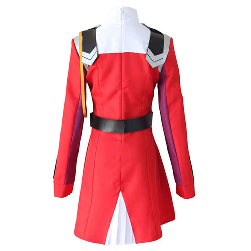 Darling in the Franxx Anime Cosplay Costumes 02 Zero Two Coat Uniform Cosplay Costume