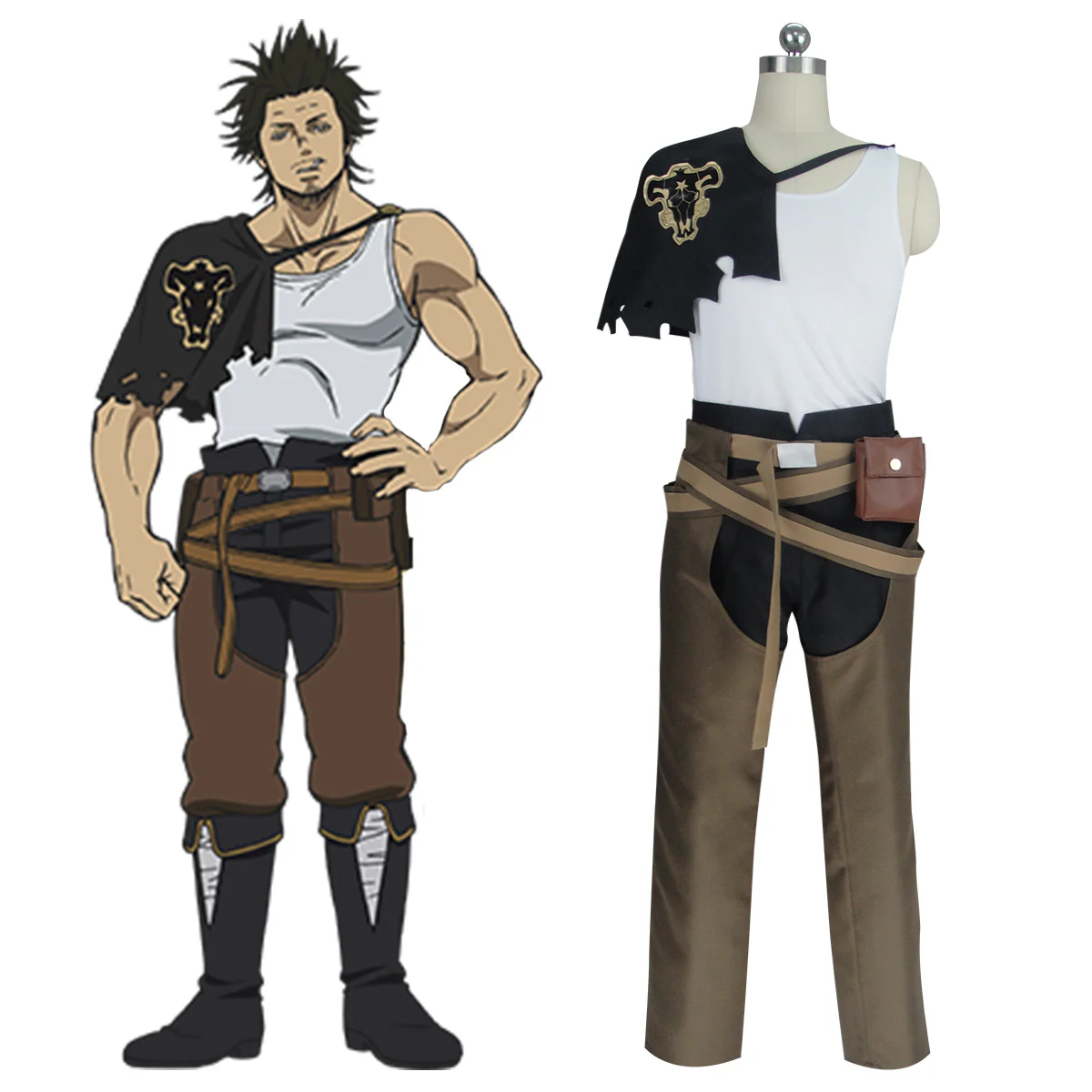 Black Clover Yami Sukehiro Cosplay Costume
