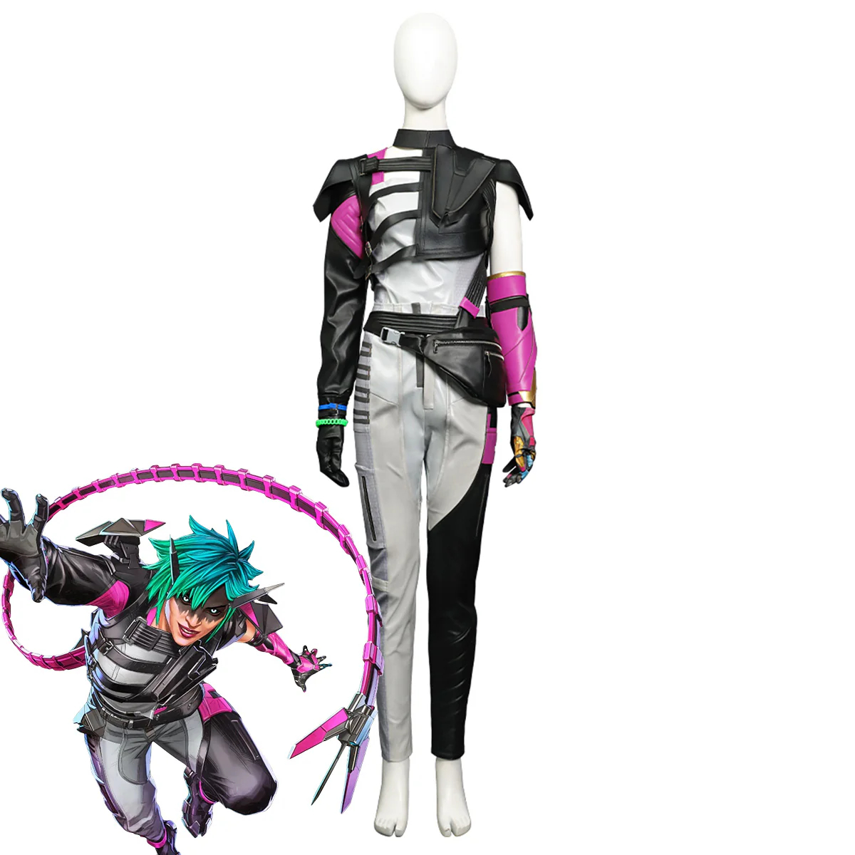 Game Apex legends Cosplay New Skin Evil Spirit Costume Women Fantasia Combat Uniform