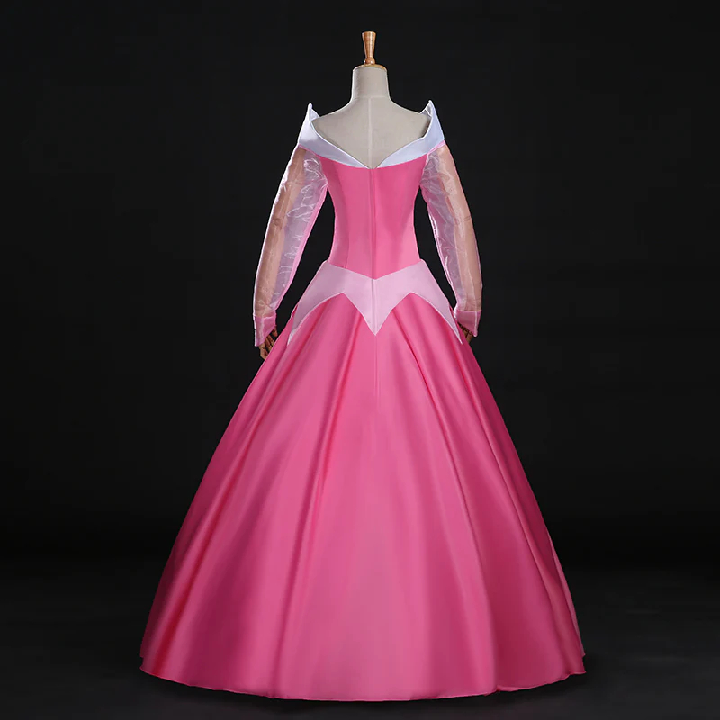 Disney Sleeping Beauty Aurora Princess Dress Cosplay Costume - B Edition