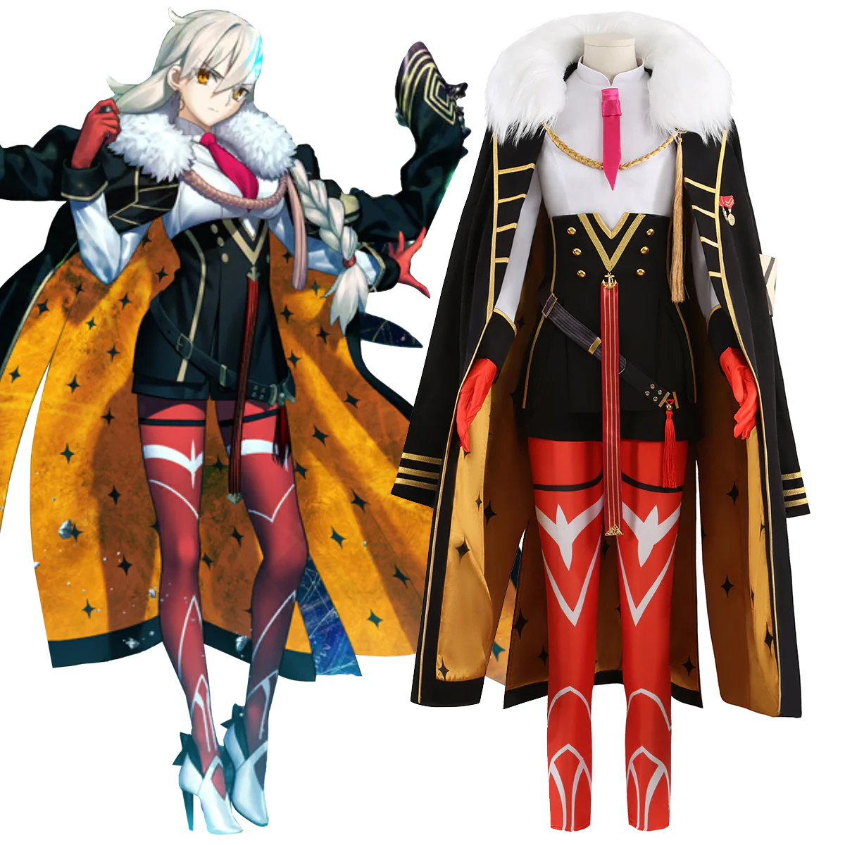Fate Grand Order FGO UnBeast Olga Marie Animusphere Cosplay Costume