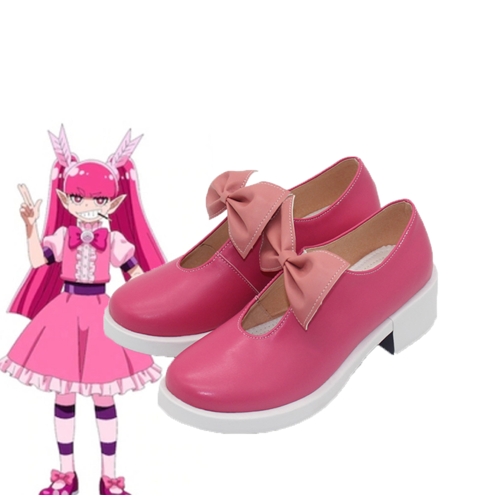 Welcome to Demon School! Iruma-kun Barbatos Bachiko Cosplay Shoes Boots