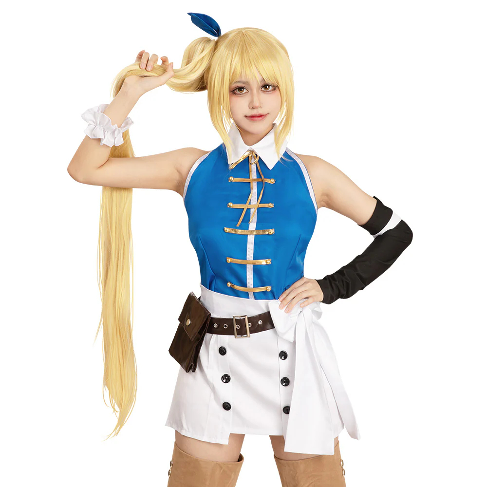 Fairy Tail Lucy Heartfilia 2018 Anime New Cosplay Costume