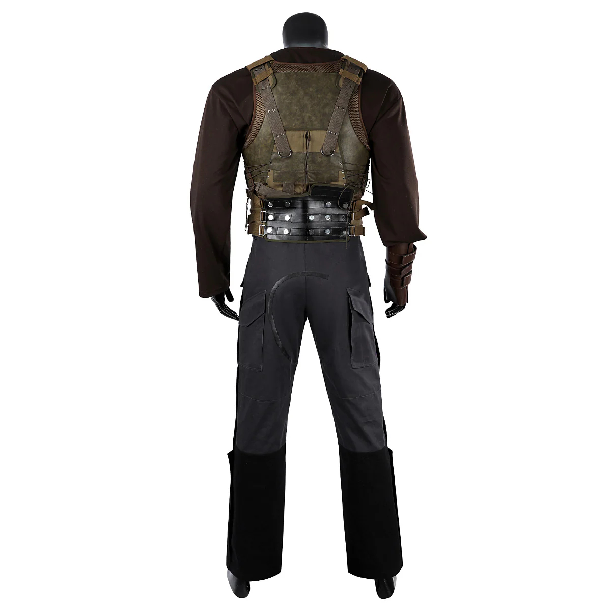 Batman Bane Cosplay Costume Mask overcoat Props accessories Halloween