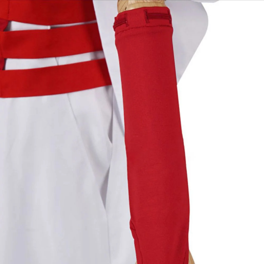 Hell's Paradise Jigokuraku Sagiri Yamada Asaemon White Cosplay Costume