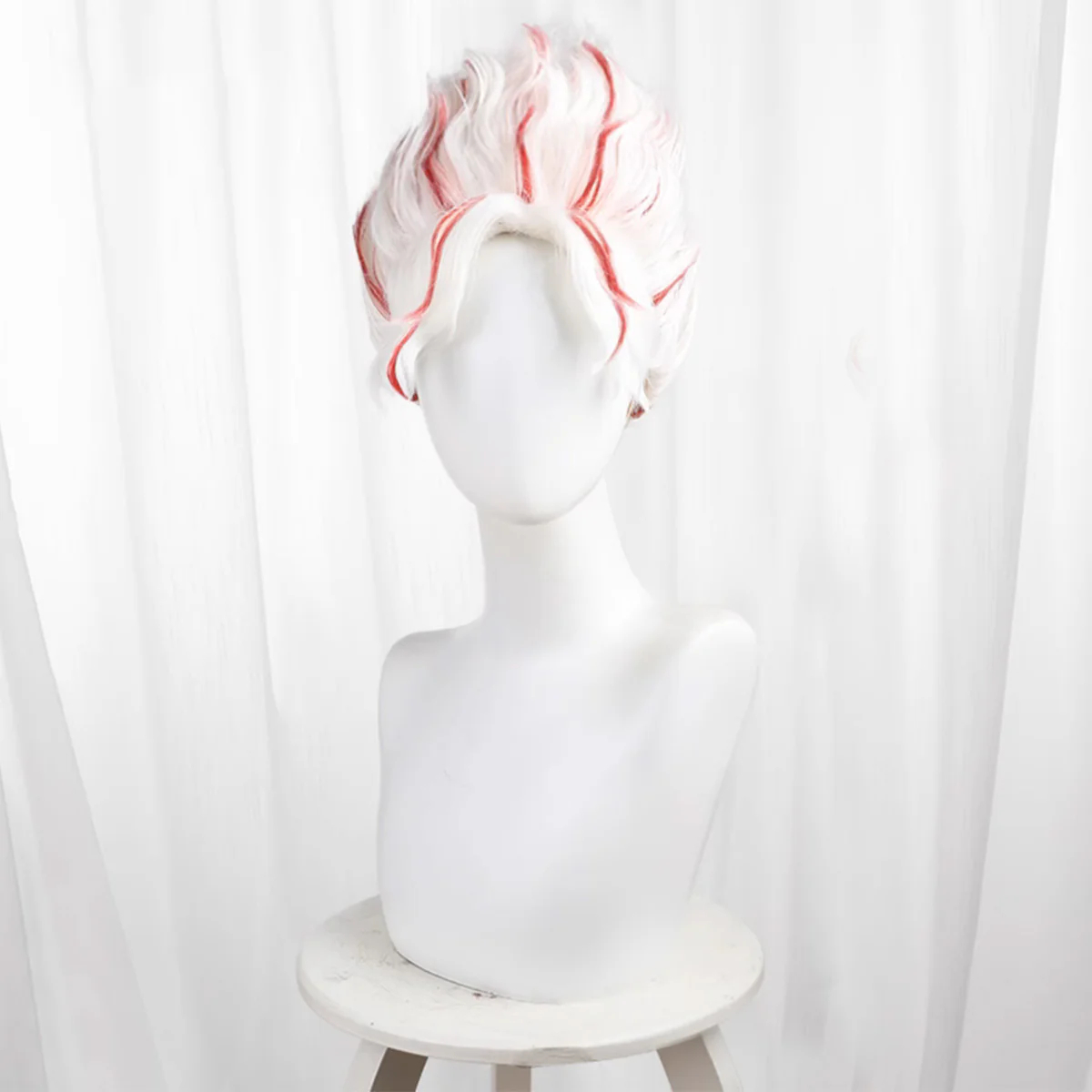 Dandadan Ken Takakura Okarun Unstyled Silver Cosplay Wig