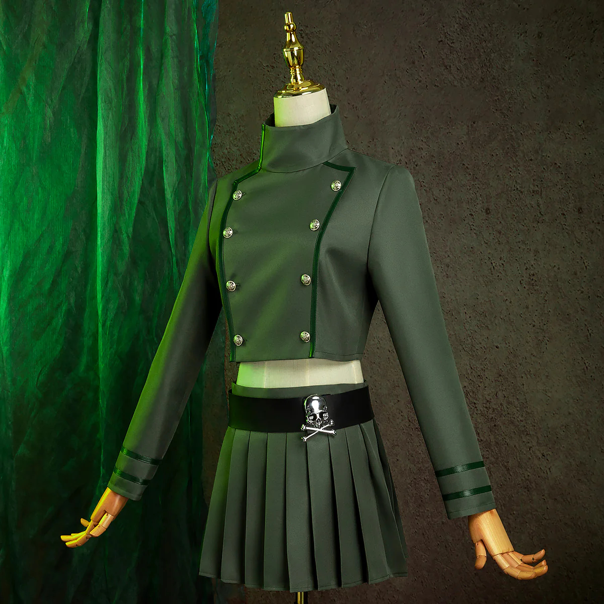 KKatekyo Hitman Reborn! Vongola Chrome Dokuro Cosplay Costume