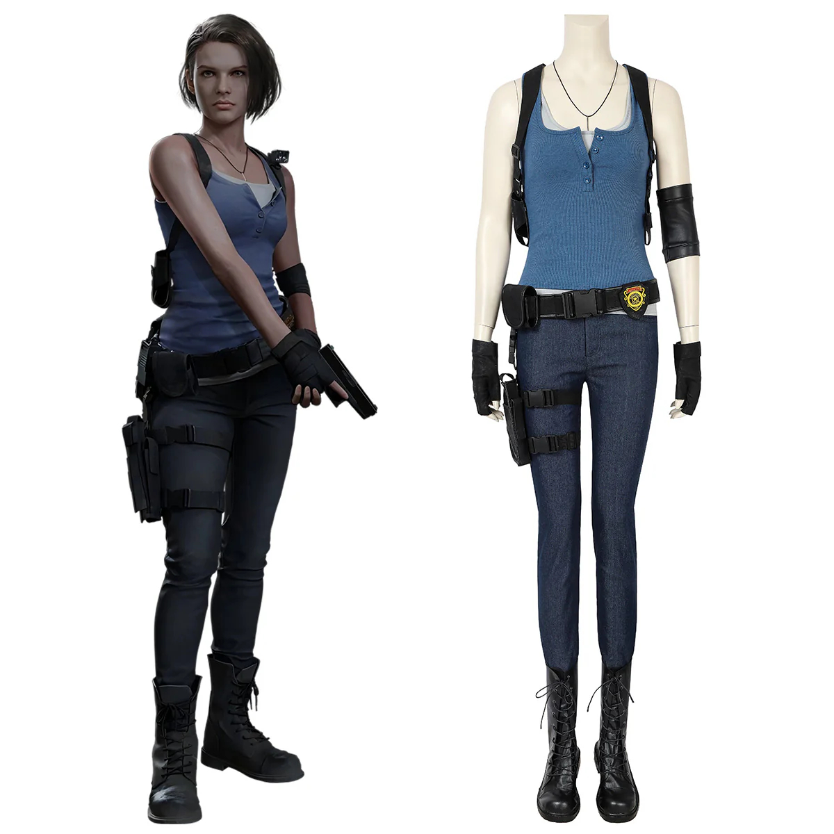 RE: Death RE3 Remake Cosplay Costume