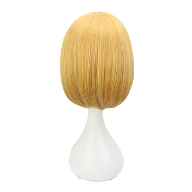 Attack on Titan Armin Arlert Short Blond Cosplay Wigs