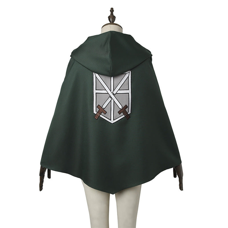 Anime Attack on Titan Mikasa Ackerman Training Corps Uniform Set Cosplay Costumes