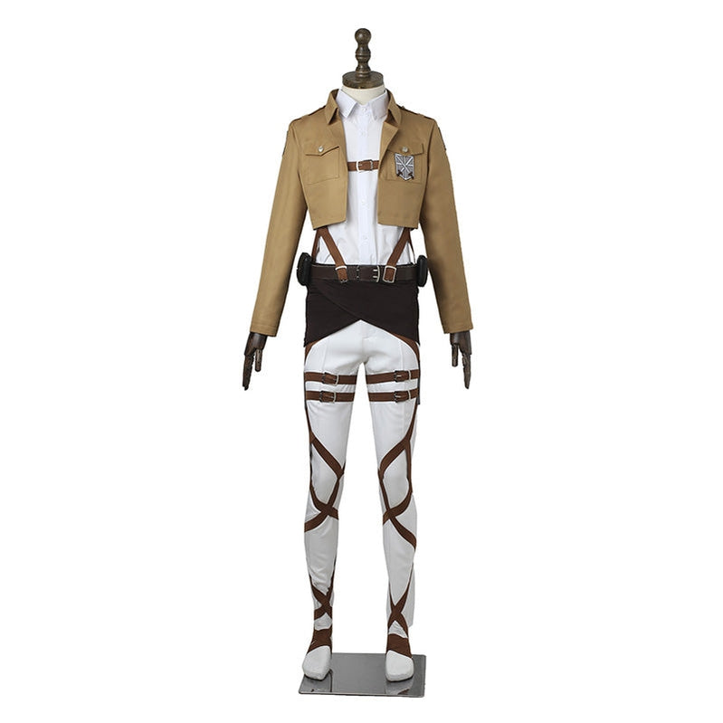 Attack on Titan Armin Arlert Training Corps Uniform Set Cosplay Costume