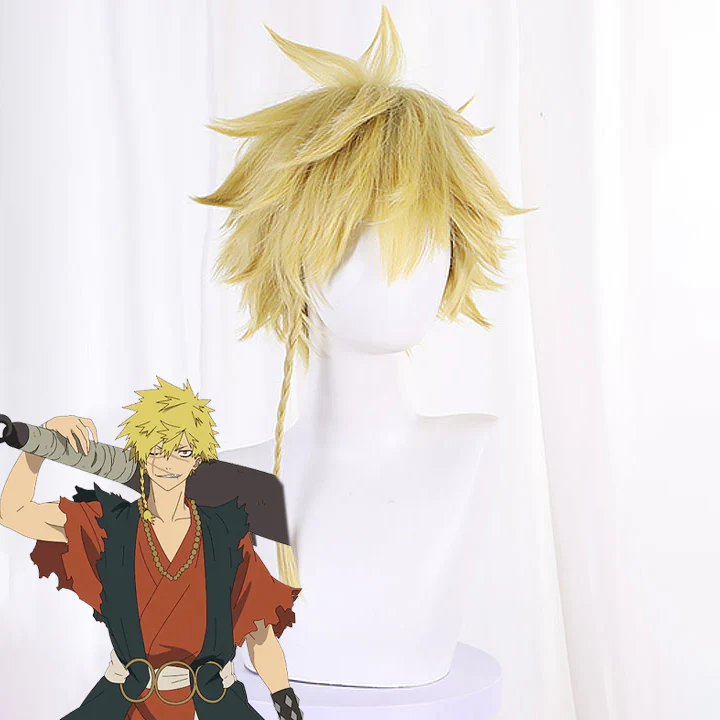 Hell's Paradise Jigokuraku Aza Golden Cosplay Wig
