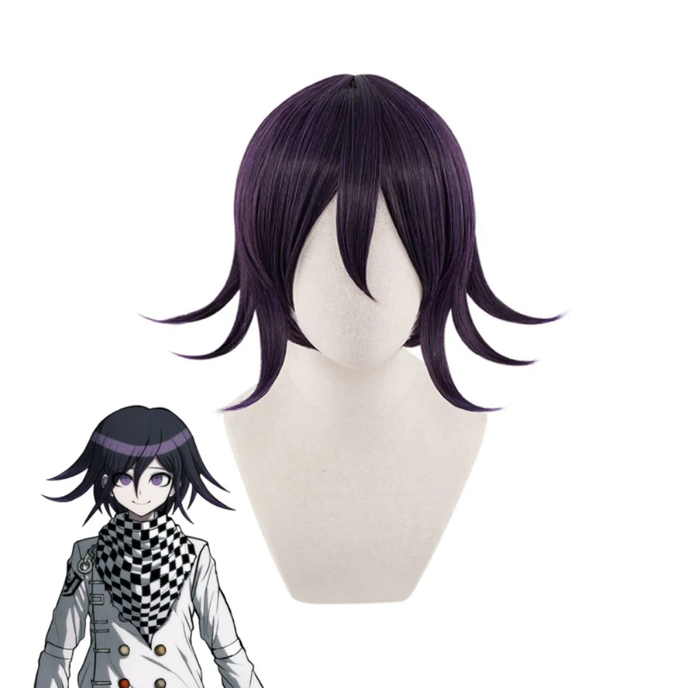 Danganronpa Dangan Ronpa V3: Killing Harmony Kokichi Oma Purple Cosplay Wig
