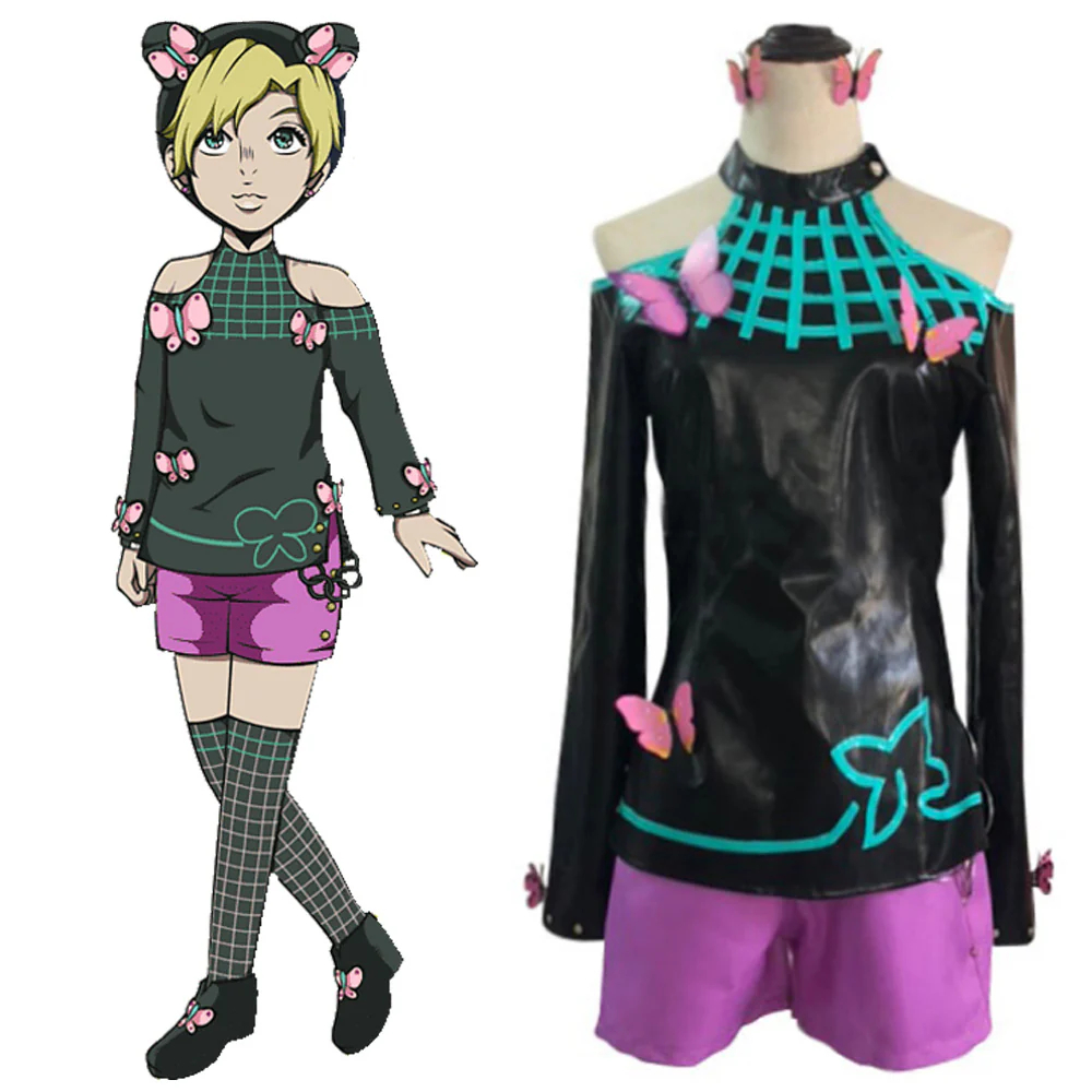 JoJo's Bizarre Adventure: Eyes of Heaven Jolyne Cujoh Cosplay Costume
