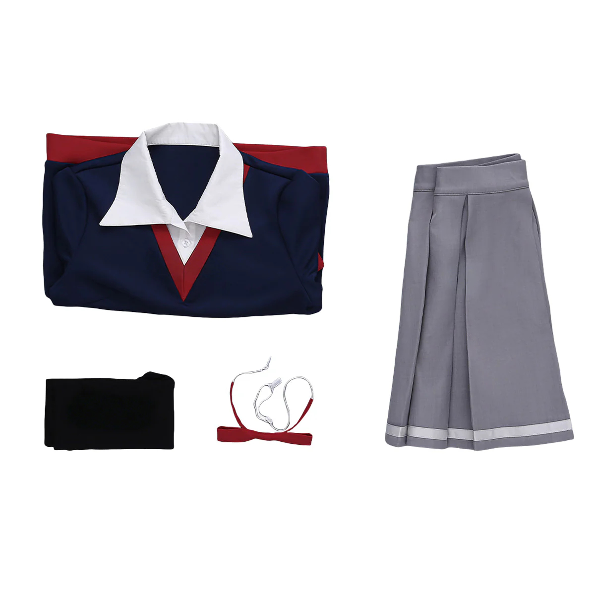 Fate/strange Fake Ayaka Sajyou Blue Cosplay Costume