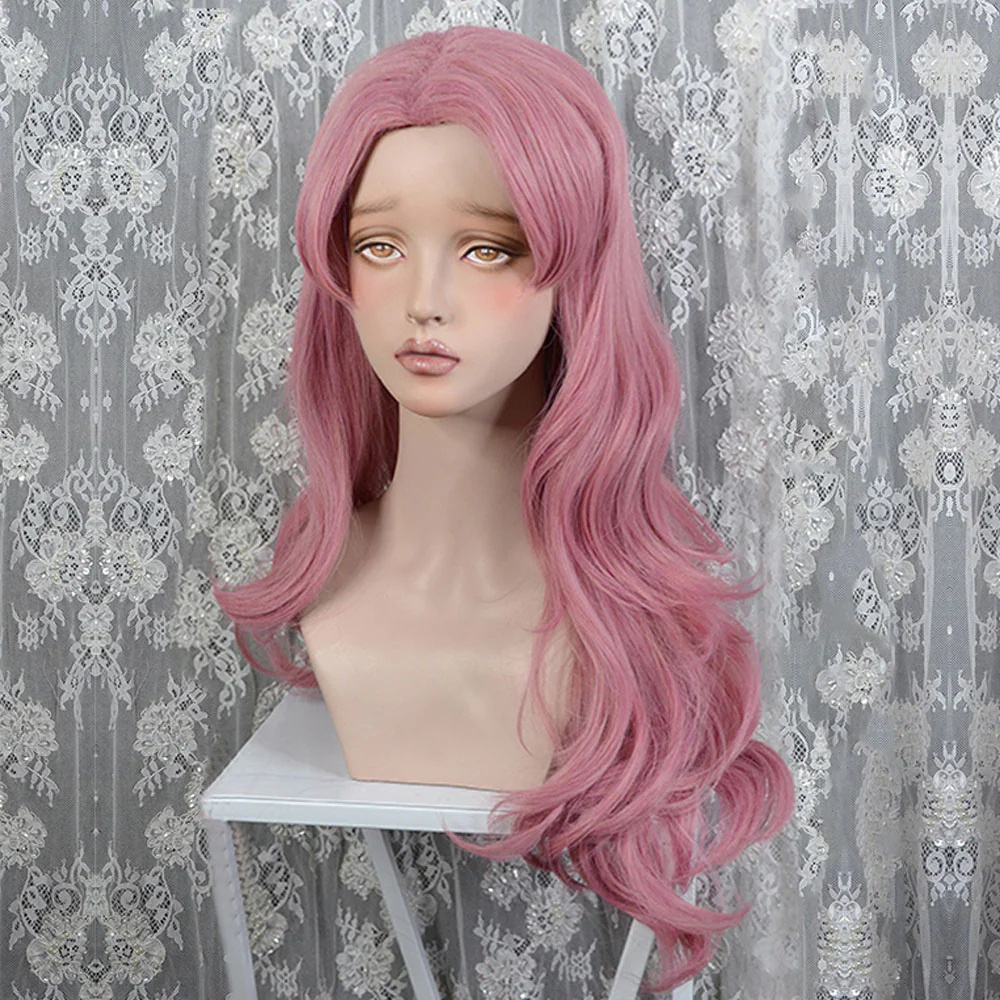 Black Clover Vanessa Enoteca Pink Red Cosplay Wig