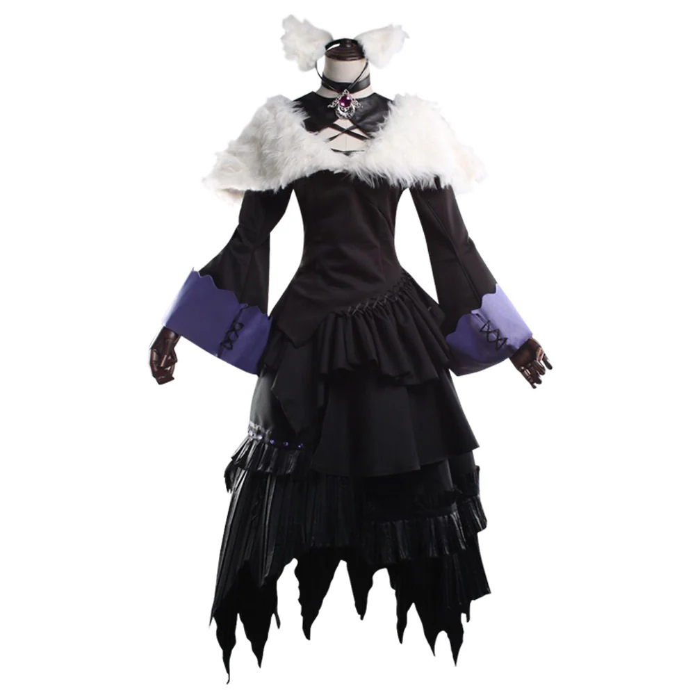 Final Fantasy XIV Shadowbringers 5.0 FF14 Y'shtola Rhul Yshtola Rhul Cosplay Costume