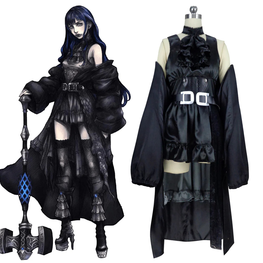 Final Fantasy XIV Shadowbringers 5.0 FF14 Boss Gaia Cosplay Costume