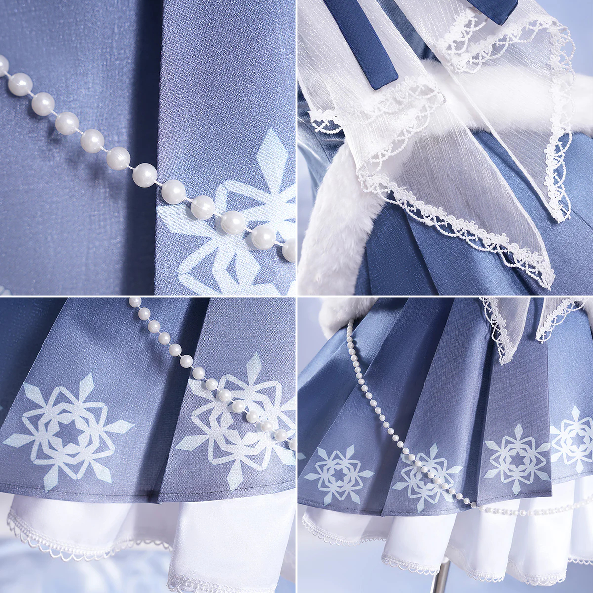 Vocaloid Hatsune Miku Snow Miku 2025 Cosplay Costume