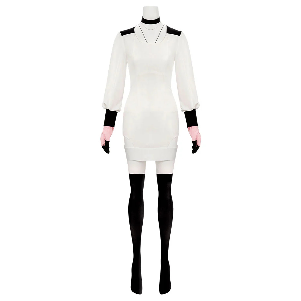 Cyberpunk: Edgerunners Endthema Let You Down Weißes Cosplay Costume