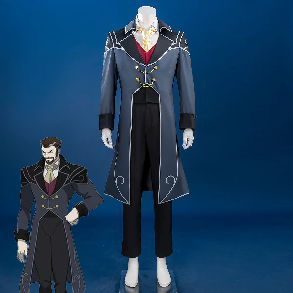 The Legend of Vox Machina Sylas Briarwood Cosplay Costume