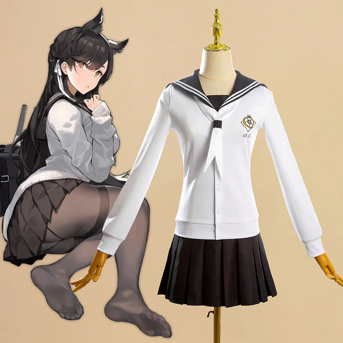 Azur Lane Atago School Traumerei Uniform Halloween Cosplay Costume