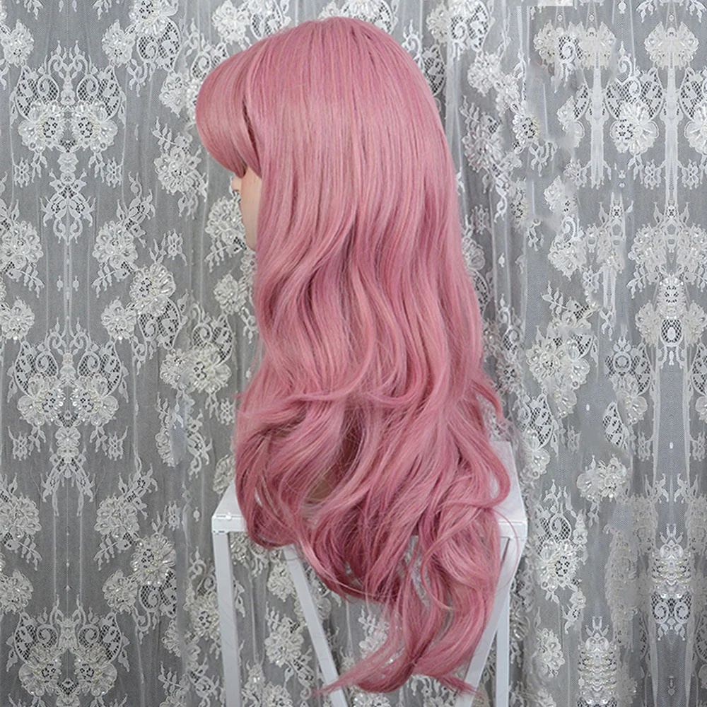 Black Clover Vanessa Enoteca Pink Red Cosplay Wig