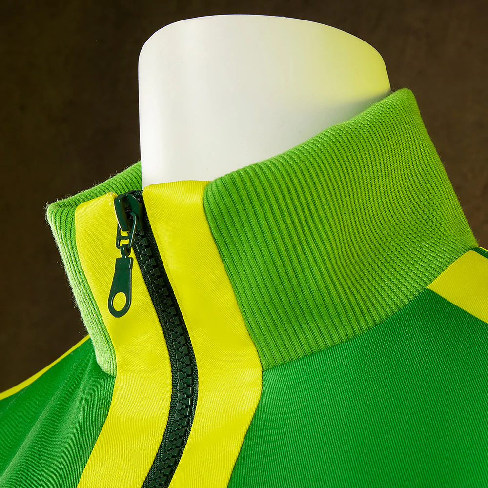 Persona 4 Golden Satonaka Chie Green Cosplay Costume