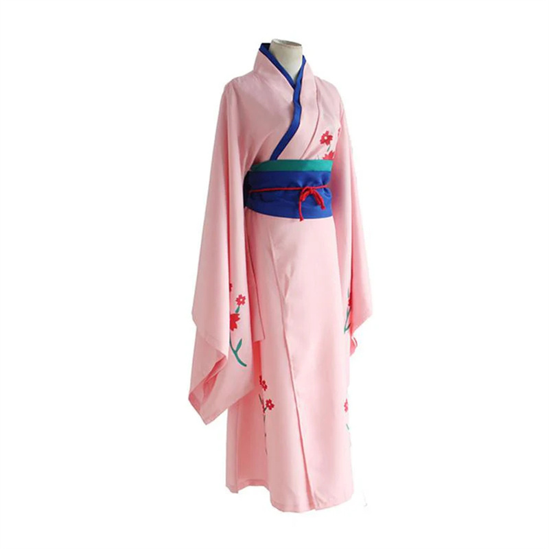 Anime Gintama Shimura Tae Kimono Cosplay Costume